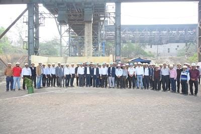 ब्लास्ट फर्नेस में स्लैग निपटान की निरंतरता हेतु वैकल्पिक डिस्पोसल मार्ग का उद्घाटन... 1 ब्लास्ट फर्नेस में स्लैग निपटान की निरंतरता हेतु वैकल्पिक डिस्पोसल मार्ग का उद्घाटन...