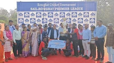 सेल–बीएसपी रावघाट क्रिकेट प्रतियोगिता का भव्य समापन, कोलर टीम ने किया खिताब अपने नाम 1 सेल–बीएसपी रावघाट क्रिकेट प्रतियोगिता का भव्य समापन, कोलर टीम ने किया खिताब अपने नाम