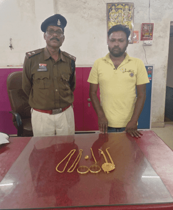 दुर्ग पुलिस का बड़ा एक्शन: नकली हालमार्क वाले 113 ग्राम आभूषण गिरवी रखकर लोन लेने की कोशिश, आरोपी गिरफ्तार...