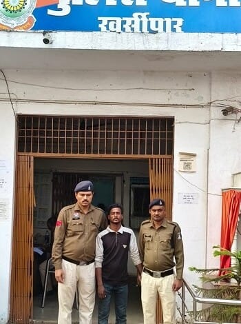 अवैध गांजा तस्करी का भंडाफोड़: खुर्सीपार पुलिस ने आरोपी को किया गिरफ्तार, 1 किलो 778 ग्राम गांजा, वाहन और नकदी जब्त...