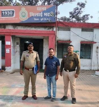 भिलाई स्टील प्लांट में कॉपर वायर चोरी का मास्टरमाइंड गिरफ्तार, 210 किलो कॉपर स्क्रैप पहले ही जब्त...