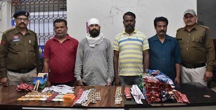 दुर्ग पुलिस का बड़ा नशा विरोधी अभियान: ‘गोगो पेपर’ और हुक्का सामग्री बेचने वाले नेटवर्क पर एक साथ छापे...