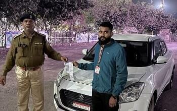 दुर्ग में ट्रैफिक नियम तोड़ने पर सख्त कार्रवाई: लाल सिग्नल क्रॉस, फर्जी प्रेस कार्ड और नशे में ड्राइविंग पर चालक पर केस...