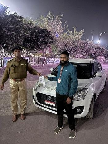 दुर्ग में ट्रैफिक नियम तोड़ने पर सख्त कार्रवाई: लाल सिग्नल क्रॉस, फर्जी प्रेस कार्ड और नशे में ड्राइविंग पर चालक पर केस...