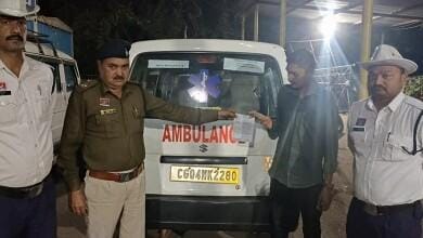 दुर्ग में नशे में ड्राइविंग पर कड़ा एक्शन: विशेष चेकिंग अभियान में 9 चालक पकड़े गए, एम्बुलेंस ड्राइवर भी शामिल