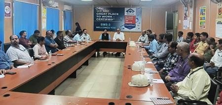 स्टील मेल्टिंग शॉप–3 में ‘राष्ट्रीय कर्मयोगी’ कार्यशाला का सफल आयोजन...