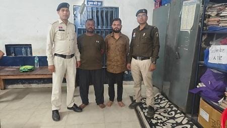 पचास लाख से ऊपर की ऑनलाइन क्रिकेट सट्टा लिखते दो आरोपी गिरफ्तार...