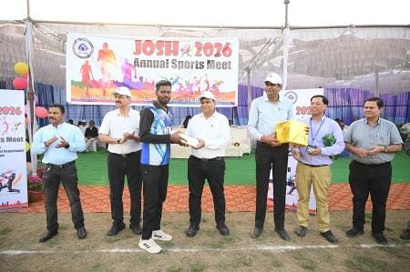 अंतरविभागीय खेल प्रतियोगिता ‘जोश–2026’ का सफल आयोजन...