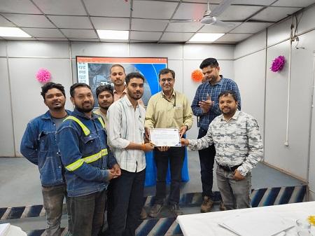 एसपी-3 विभाग में “वेल्डिंग एवं गैस कटिंग में सुरक्षा” विषय पर प्रशिक्षण सत्र आयोजित...