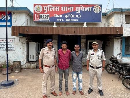 म्यूल अकाउंट का उपयोग कर साइबर ठगी करने वाले 02 आरोपी गिरफ्तार...