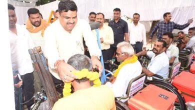 स्कूल शिक्षा मंत्री गजेन्द्र यादव ने किया सहायक उपकरण वितरण, 296 दिव्यांगजनों को मिला लाभ...