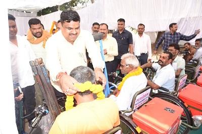 स्कूल शिक्षा मंत्री गजेन्द्र यादव ने किया सहायक उपकरण वितरण, 296 दिव्यांगजनों को मिला लाभ...