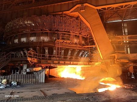 संयंत्र ने हॉट मेटल उत्पादन में 6 मिलियन टन का नया कीर्तिमान स्थापित किया...