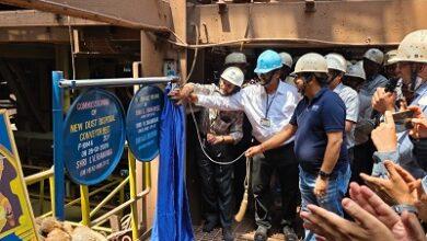 संयंत्र के सिंटर प्लांट में नई डस्ट डिस्पोज़ल कन्वेयर बेल्ट का सफल कमीशनिंग...