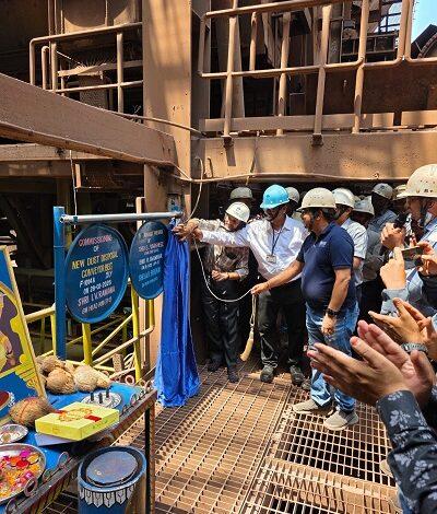 संयंत्र के सिंटर प्लांट में नई डस्ट डिस्पोज़ल कन्वेयर बेल्ट का सफल कमीशनिंग... 1 संयंत्र के सिंटर प्लांट में नई डस्ट डिस्पोज़ल कन्वेयर बेल्ट का सफल कमीशनिंग...