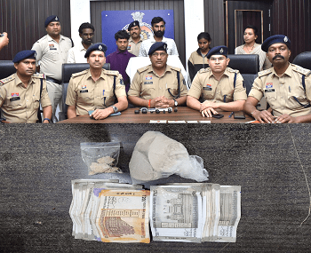 दुर्ग पुलिस की बड़ी कार्रवाई– नशे पर लगातार कार्रवाई जारी, हेरोईन तस्करी में 04 अंतरराज्यीय आरोपी गिरफ्तार...