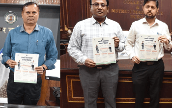 संभाग आयुक्त और कलेक्टर ने भरा ऑनलाइन स्व गणना प्रपत्र...