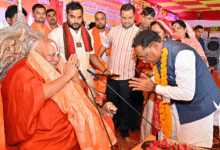 तेंदुवा धाम में श्रीराम कथा का भव्य शुभारंभ: मुख्यमंत्री विष्णु देव साय ने लिया संतों का आशीर्वाद...