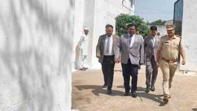 प्रधान जिला एवं सत्र न्यायाधीश जिला दुर्ग द्वारा केन्द्रीय जेल दुर्ग का किया गया निरीक्षण...