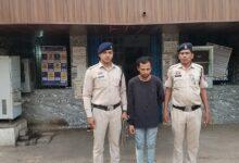 धारदार हथियार लहराकर लोगों में भय फैलाने वाला आरोपी गिरफ्तार...