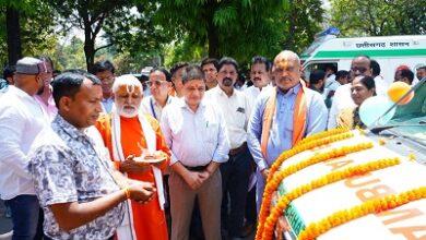 विधायक ललित चंद्राकर के प्रयासों से अंडा, निकुम एवं अंजोरा सामुदायिक स्वास्थ्य केंद्रों में 108 एम्बुलेंस की सुविधा मिली