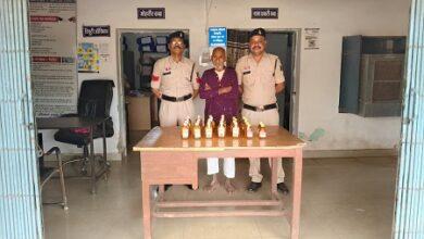 अवैध शराब बिक्री पर दुर्ग पुलिस की लगातार कार्यवाही – आरोपी गिरफ्तार...