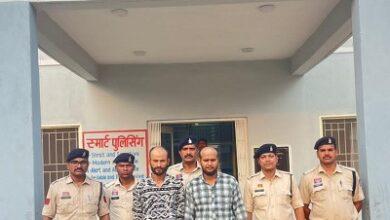 नशे के विरुद्ध दुर्ग पुलिस की लगातार कार्यवाही – अवैध नशीली टेबलेट के साथ दो आरोपी गिरफ्तार