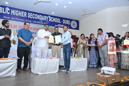 स्कूल शिक्षा मंत्री गजेन्द्र यादव एफएलएन शिक्षक सम्मान समारोह में हुए शामिल