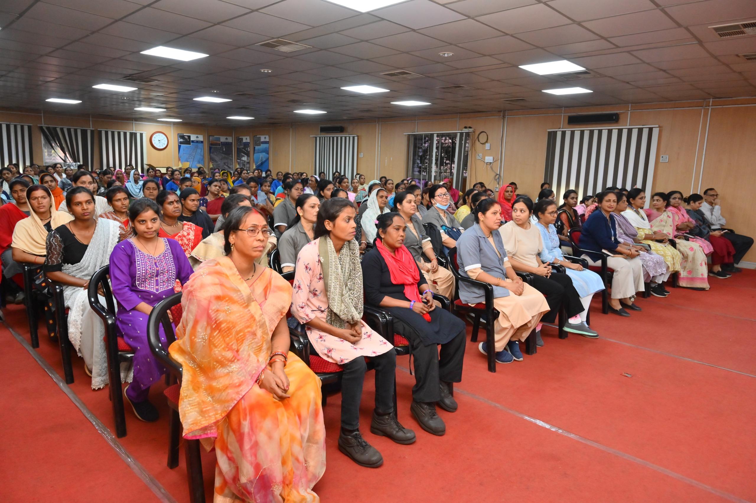 भिलाई इस्पात संयंत्र में “नारी शक्ति: ठेका श्रमिक विशेष कार्यक्रम” का सफल आयोजन...