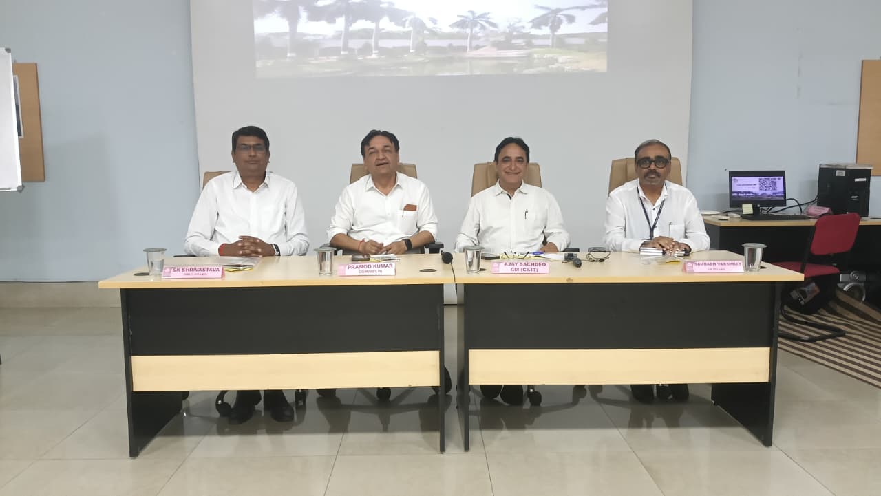 संयंत्र के बीएमडीसी में ईआरपी–प्लांट मेंटेनेंस प्रशिक्षण कार्यक्रम का शुभारंभ...