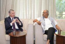 ऑस्ट्रेलियाई महावाणिज्यदूत और सांसद बृजमोहन अग्रवाल के बीच अहम बैठक, छत्तीसगढ़ में निवेश और पर्यटन पर चर्चा...