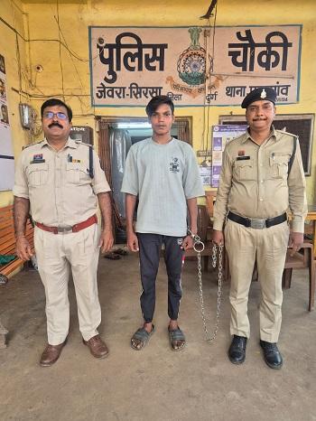 लूट का प्रयास करने वाले आरोपी को त्वरित कार्यवाही में गिरफ्तार, विधि से संघर्षरत बालक भी अभिरक्षा में...