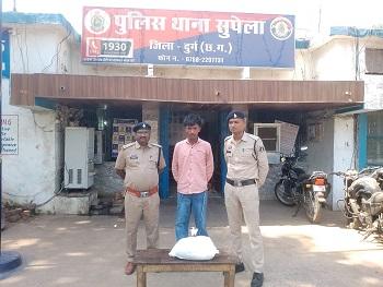 NDPS Act के तहत दुर्ग पुलिस की लगातार कार्रवाई – गांजा विक्रय करने वाला आरोपी गिरफ्तार... 1 NDPS Act के तहत दुर्ग पुलिस की लगातार कार्रवाई – गांजा विक्रय करने वाला आरोपी गिरफ्तार...