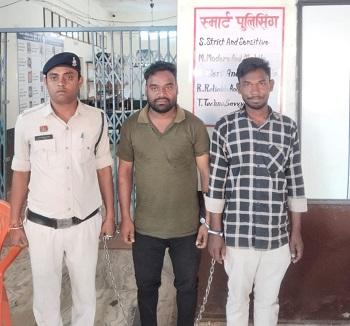 शराब कोचियों पर दुर्ग पुलिस की लगातार कार्रवाई – अवैध बिक्री करते 02 आरोपी गिरफ्तार...