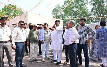 वार्डों में पहुंचे मंत्री गजेन्द्र यादव, जनता से संवाद कर समस्याओं का लिए जायजा...