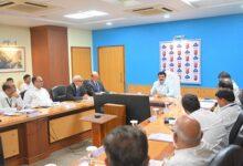 इस्पात सचिव संदीप पौंड्रिक आई.ए. एस. ने किया भिलाई इस्पात संयंत्र का भ्रमण...