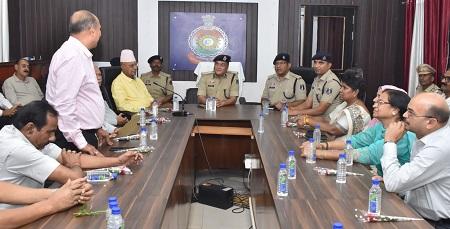 सेवानिवृत्त पुलिस अधिकारियों/कर्मचारियों के साथ संवाद बैठक आयोजित, अनुभव साझा कर पुलिसिंग सुधार एवं छवि निर्माण पर जोर...