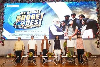 युवाओं के प्रेरणास्रोत बृजमोहन अग्रवाल ने 'MY Bharat Budget Quest' के समापन समारोह में फूँका राष्ट्र निर्माण का मंत्र... 1 युवाओं के प्रेरणास्रोत बृजमोहन अग्रवाल ने 'MY Bharat Budget Quest' के समापन समारोह में फूँका राष्ट्र निर्माण का मंत्र...