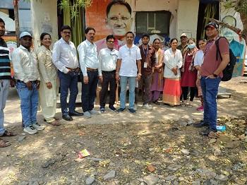 पीलिया प्रभावित क्षेत्र में स्वास्थ्य अमला मुस्तैद...