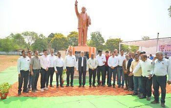 भिलाई इस्पात संयंत्र में डॉ. भीमराव अंबेडकर जयंती श्रद्धा और गरिमा के साथ मनाई गई...