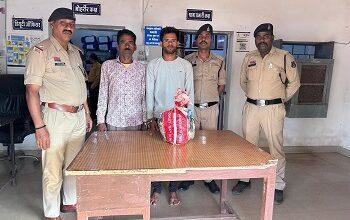 नशे के विरुद्ध दुर्ग पुलिस की लगातार कार्यवाही जारी– जामगांव आर में गांजा बिक्री करते 02 आरोपी गिरफ्तार...