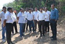 भिलाई में नाला, सब्जी मंडी और खेल परिसर का निरीक्षण...