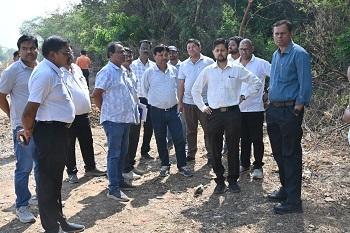 भिलाई में नाला, सब्जी मंडी और खेल परिसर का निरीक्षण...