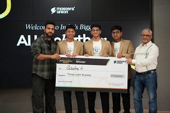 राष्ट्रीय एआई हैकाथॉन में भिलाई के विद्यार्थियों की शानदार सफलता; ‘स्वास्त्र+’ परियोजना को प्रथम पुरस्कार...