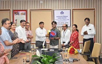 भिलाई इस्पात संयंत्र द्वारा सीबीएसई दसवीं के टॉपर्स को किया गया सम्मानित...