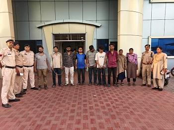 सायबर ठगी में प्रयुक्त म्यूल खातों पर बड़ी कार्रवाई– 11 आरोपी गिरफ्तार, 250 खातों में 1.88 करोड़ से अधिक लेनदेन का खुलासा...