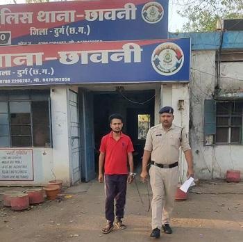 सूने मकान को निशाना बनाकर चोरी करने वाले आरोपी को पुलिस ने दबोचा, मंगलसूत्र तोड़कर सोना रखने का खुलासा...