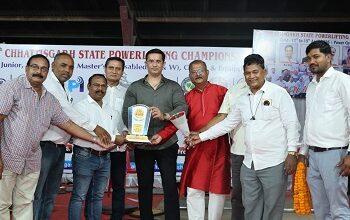 छत्तीसगढ़ पॉवर लिफ्टिंग एसोसिएशन के संरक्षक नियुक्त किये गए इंद्रजीत सिंह छोटू...