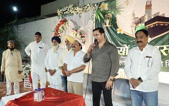 जायरीने हज का इस्तकबाल करना हम सबकी खुशनसीबी: इंद्रजीत