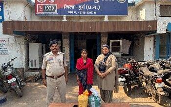 अवैध गांजा बिक्री में संलिप्त मां-बेटा गिरफ्तार, थाना सुपेला पुलिस की प्रभावी कार्रवाई...